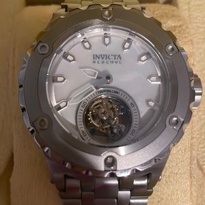 Invicta 44mm Specialty Subaqua Mechanical Tourbillon Stainless Steel Watch